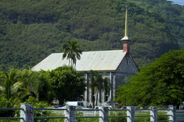 Eglise à Tahiti