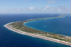 fakarava vue du ciel